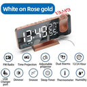 LED Projection Alarm Clock With FM Radio And Temperature LED Projection Alarm Clock With FM Radio And Temperature