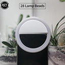 Portable LED Ring Light for Selfies & Photography Portable LED Ring Light for Selfies & Photography