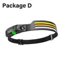 LED Sensor Headlamp: Ultimate Rechargeable Light for Adventures LED Sensor Headlamp: Ultimate Rechargeable Light for Adventures