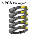 LED Sensor Headlamp Rechargeable for Outdoor Adventures LED Sensor Headlamp Rechargeable for Outdoor Adventures