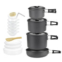 Lightweight Camping Cookware Set For 1 To 5 People Lightweight Camping Cookware Set For 1 To 5 People