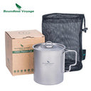 Lightweight Titanium Camping Mug with Lid for Coffee Travel Lightweight Titanium Camping Mug with Lid for Coffee Travel