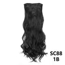 Long Straight Clip Hair Extensions for Volume and Length Long Straight Clip Hair Extensions for Volume and Length