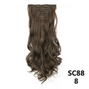 Long Straight Clip Hair Extensions for Volume and Length Long Straight Clip Hair Extensions for Volume and Length