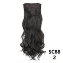 Long Straight Clip Hair Extensions for Volume and Length Long Straight Clip Hair Extensions for Volume and Length
