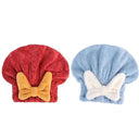 Lovely Bear Microfiber Hair Drying Cap Quick Dry Accessory Lovely Bear Microfiber Hair Drying Cap Quick Dry Accessory