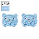 Lovely Bear Microfiber Hair Drying Cap Quick Dry Accessory Lovely Bear Microfiber Hair Drying Cap Quick Dry Accessory