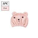 Lovely Bear Microfiber Hair Drying Cap Quick Dry Accessory Lovely Bear Microfiber Hair Drying Cap Quick Dry Accessory
