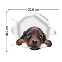 Lovely Pet 3D Wall Decals Stylish Eco-friendly Home Decor Lovely Pet 3D Wall Decals Stylish Eco-friendly Home Decor
