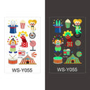 Luminous Children's Glow Tattoo Set Dino Pirate Unicorn Mermaid Luminous Children's Glow Tattoo Set Dino Pirate Unicorn Mermaid