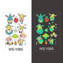 Luminous Children's Glow Tattoo Set Dino Pirate Unicorn Mermaid Luminous Children's Glow Tattoo Set Dino Pirate Unicorn Mermaid