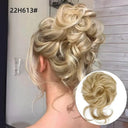 LUPU Curly Synthetic Hair Bun Chignon Scrunchy for Women LUPU Curly Synthetic Hair Bun Chignon Scrunchy for Women