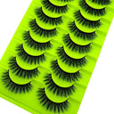 Luxurious 3D Mink False Eyelashes Variety Pack 10 Pairs Luxurious 3D Mink False Eyelashes Variety Pack 10 Pairs