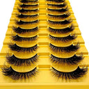 Luxurious 3D Mink False Eyelashes Variety Pack 10 Pairs Luxurious 3D Mink False Eyelashes Variety Pack 10 Pairs