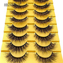 Luxurious 3D Mink False Eyelashes Variety Pack 10 Pairs Luxurious 3D Mink False Eyelashes Variety Pack 10 Pairs