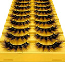 Luxurious 3D Mink False Eyelashes Variety Pack 10 Pairs Luxurious 3D Mink False Eyelashes Variety Pack 10 Pairs