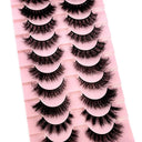Luxurious 3D Mink False Eyelashes Variety Pack 10 Pairs Luxurious 3D Mink False Eyelashes Variety Pack 10 Pairs