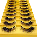 Luxurious 3D Mink False Eyelashes Variety Pack 10 Pairs Luxurious 3D Mink False Eyelashes Variety Pack 10 Pairs