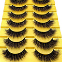 Luxurious 3D Mink False Eyelashes Variety Pack 10 Pairs Luxurious 3D Mink False Eyelashes Variety Pack 10 Pairs