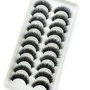 Luxurious 3D Mink False Eyelashes Variety Pack 10 Pairs Luxurious 3D Mink False Eyelashes Variety Pack 10 Pairs