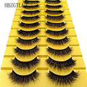 Luxurious 3D Mink False Eyelashes Variety Pack 10 Pairs Luxurious 3D Mink False Eyelashes Variety Pack 10 Pairs