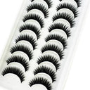 Luxurious 3D Mink False Eyelashes Variety Pack 10 Pairs Luxurious 3D Mink False Eyelashes Variety Pack 10 Pairs