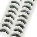Luxurious 3D Mink False Eyelashes Variety Pack 10 Pairs Luxurious 3D Mink False Eyelashes Variety Pack 10 Pairs