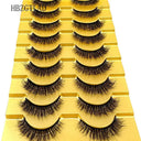 Luxurious 3D Mink False Eyelashes Variety Pack 10 Pairs Luxurious 3D Mink False Eyelashes Variety Pack 10 Pairs