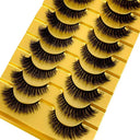 Luxurious 3D Mink False Eyelashes Variety Pack 10 Pairs Luxurious 3D Mink False Eyelashes Variety Pack 10 Pairs