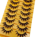 Luxurious 3D Mink False Eyelashes Variety Pack 10 Pairs Luxurious 3D Mink False Eyelashes Variety Pack 10 Pairs