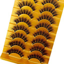 Luxurious 3D Mink False Eyelashes Variety Pack 10 Pairs Luxurious 3D Mink False Eyelashes Variety Pack 10 Pairs