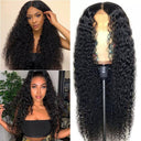 Luxurious Brazilian Deep Curly Lace Front Wig Glamour Style Luxurious Brazilian Deep Curly Lace Front Wig Glamour Style