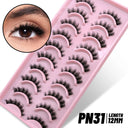 Luxurious Handmade Faux Mink 3D Lashes Variety Pack Soft Reusable Versatile Luxurious Handmade Faux Mink 3D Lashes Variety Pack Soft Reusable Versatile