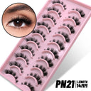 Luxurious Handmade Faux Mink 3D Lashes Variety Pack Soft Reusable Versatile Luxurious Handmade Faux Mink 3D Lashes Variety Pack Soft Reusable Versatile