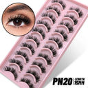 Luxurious Handmade Faux Mink 3D Lashes Variety Pack Soft Reusable Versatile Luxurious Handmade Faux Mink 3D Lashes Variety Pack Soft Reusable Versatile