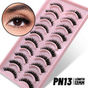 Luxurious Handmade Faux Mink 3D Lashes Variety Pack Soft Reusable Versatile Luxurious Handmade Faux Mink 3D Lashes Variety Pack Soft Reusable Versatile