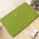 Luxurious Memory Foam Cobblestone Bath Mat for Comfort Luxurious Memory Foam Cobblestone Bath Mat for Comfort
