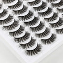 Luxury 3D Mink Lashes Kit Handmade Fluffy Beauty Enhancer Luxury 3D Mink Lashes Kit Handmade Fluffy Beauty Enhancer
