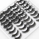 Luxury 3D Mink Lashes Kit Handmade Fluffy Beauty Enhancer Luxury 3D Mink Lashes Kit Handmade Fluffy Beauty Enhancer