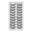 Luxury 3D Mink Lashes Kit Handmade Fluffy Beauty Enhancer Luxury 3D Mink Lashes Kit Handmade Fluffy Beauty Enhancer