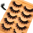 Luxury Hybrid Volume D Curl Short Russian Lashes Set Luxury Hybrid Volume D Curl Short Russian Lashes Set
