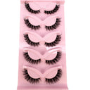 Luxury Hybrid Volume D Curl Short Russian Lashes Set Luxury Hybrid Volume D Curl Short Russian Lashes Set