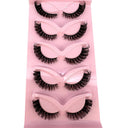 Luxury Hybrid Volume D Curl Short Russian Lashes Set Luxury Hybrid Volume D Curl Short Russian Lashes Set