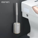 Luxury Wall-Mount Toilet Brush Set for Bathroom Use Luxury Wall-Mount Toilet Brush Set for Bathroom Use