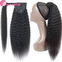 Magic Brazilian Remy Human Hair Wrap Ponytail Extension Magic Brazilian Remy Human Hair Wrap Ponytail Extension