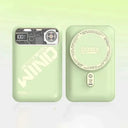 Magnetic 10000mAh Wireless Power Bank With Cooling Feature Magnetic 10000mAh Wireless Power Bank With Cooling Feature