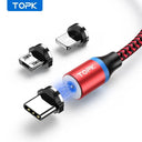 Magnetic Charger: Versatile Cable With LED For All Gadgets Magnetic Charger: Versatile Cable With LED For All Gadgets