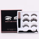 Magnetic Eyelash Kit with Synthetic Lashes for Glam Eyes Magnetic Eyelash Kit with Synthetic Lashes for Glam Eyes