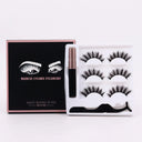 Magnetic Eyelash Kit with Synthetic Lashes for Glam Eyes Magnetic Eyelash Kit with Synthetic Lashes for Glam Eyes