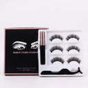 Magnetic Eyelash Kit with Synthetic Lashes for Glam Eyes Magnetic Eyelash Kit with Synthetic Lashes for Glam Eyes